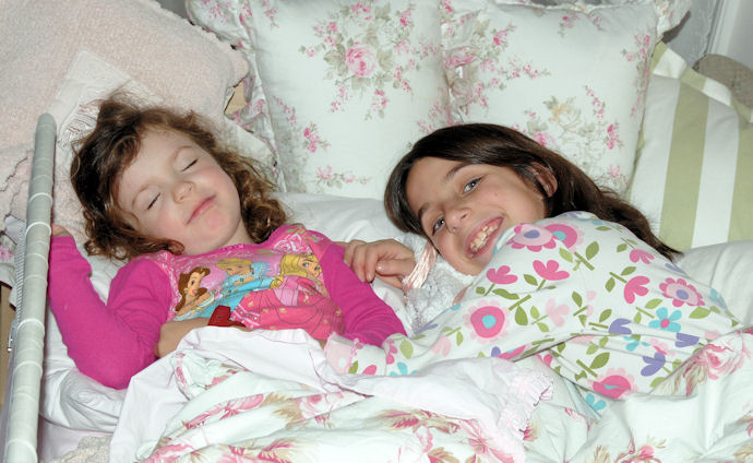 sleepover.jpg.... Ella-Rose Turns 4