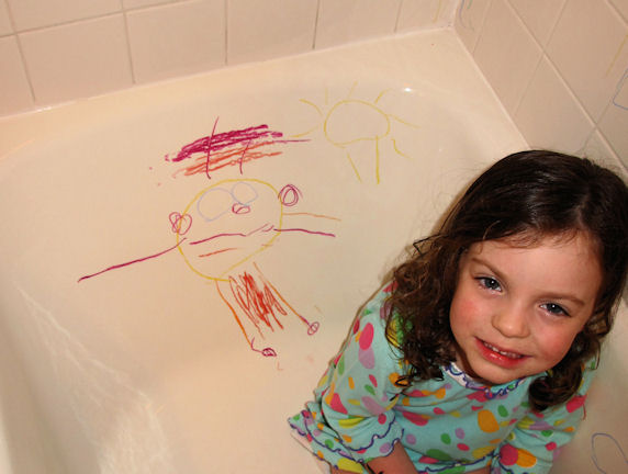 tub.jpg.... Ella-Rose Turns 4