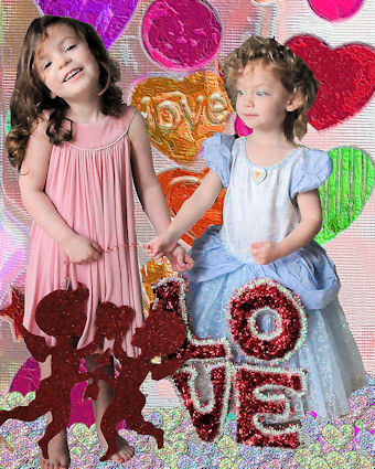 valentinepic.jpg.... Ella-Rose Turns 4