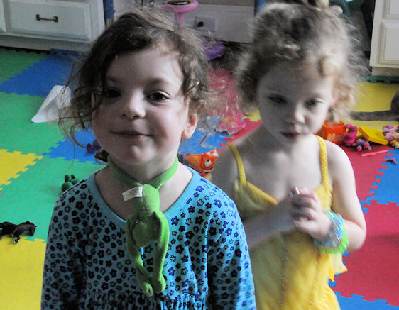 twogirls.jpg.... Ella-Rose Turns 4