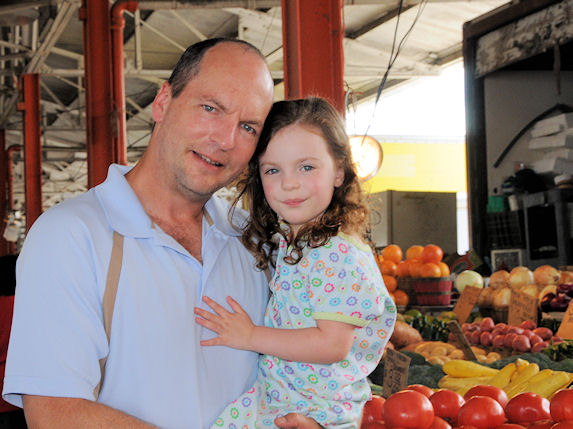 farmer market.jpg.... Ella-Rose Turns 4